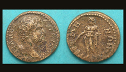Mysia, Germe, Hadrian with Apollo reverse, RARE!